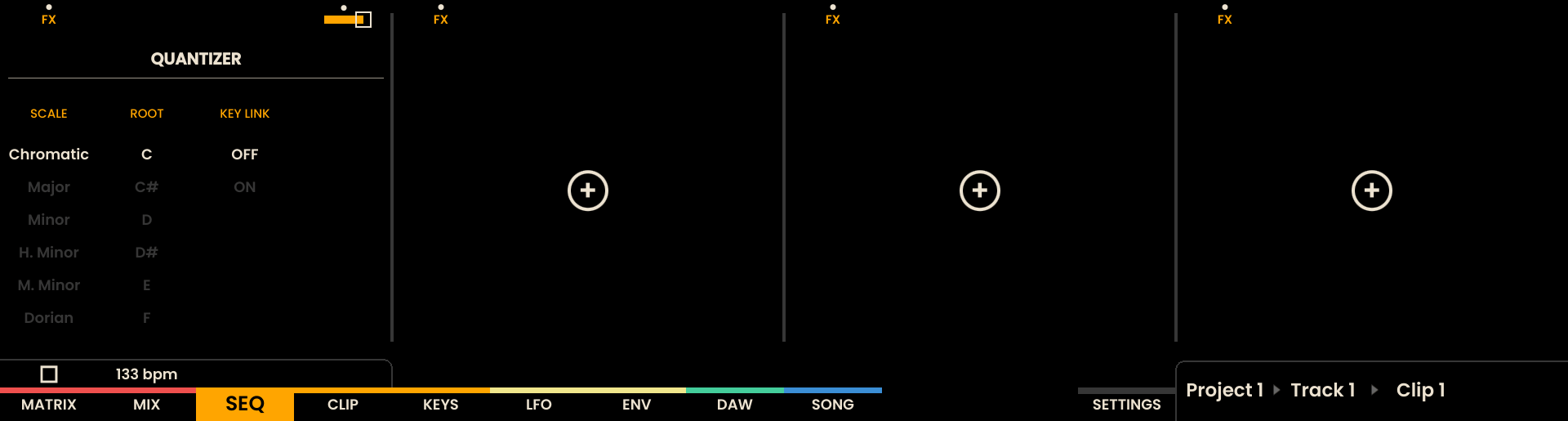 Quantizer FX Interface