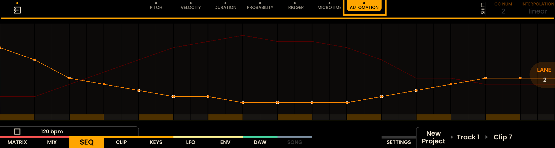 Accessing Piano Roll Screenshot