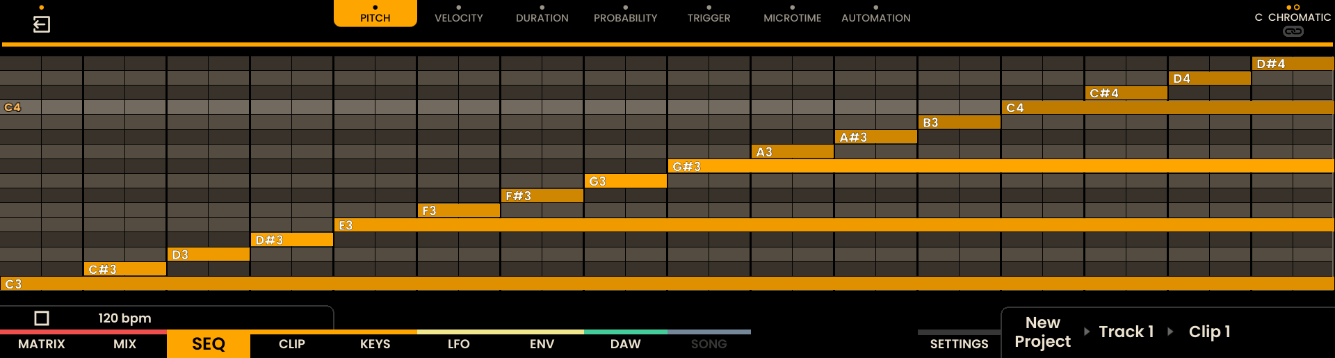 Piano Roll Screenshot