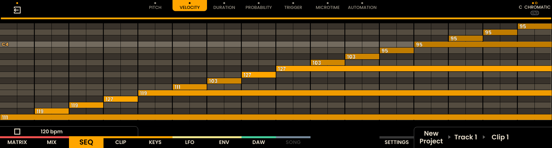 Piano Roll Screenshot
